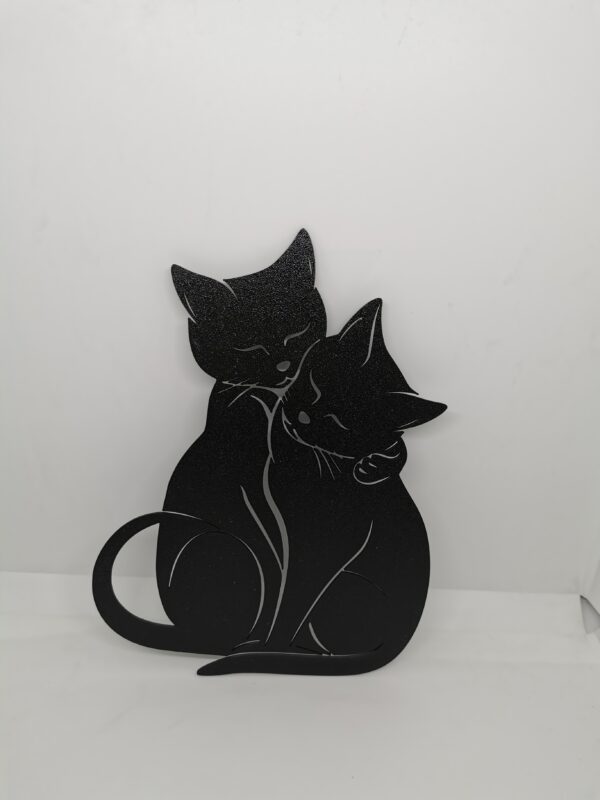 2D Loving Cats Wall Art - Image 2