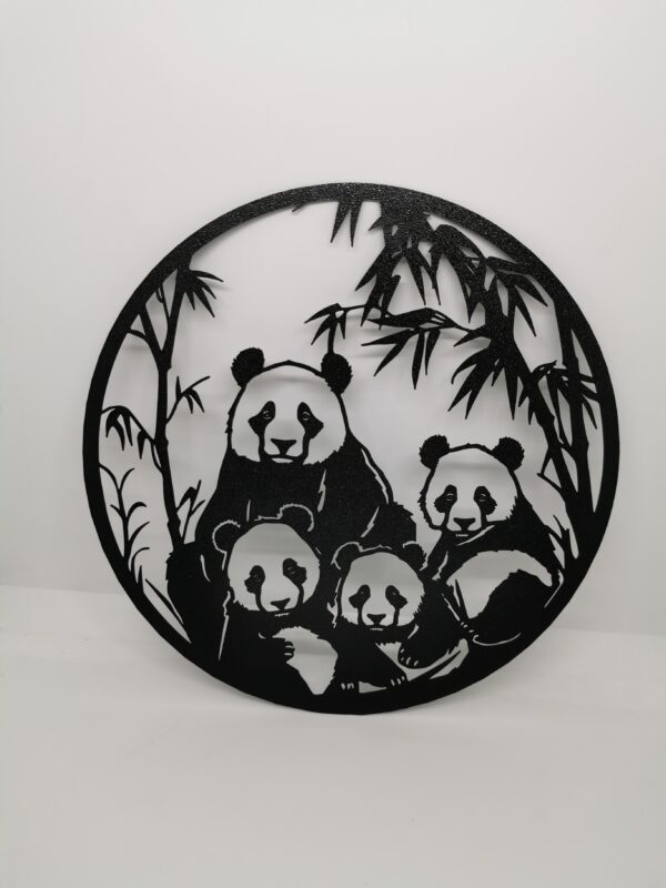 2D Pandas Wall Art - Image 2